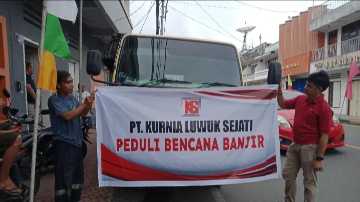 Peduli Bencana, PT.KLS Salurkan Seribu Paket Sembako di Tiga Kecamatan